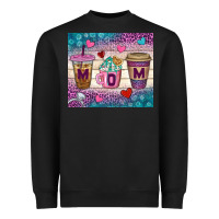 Black Western Mom Coffee Cups Tumbler Heavyweight Sweatshirt - BundleAndBundleShop
