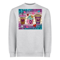 Heather Grey Western Mom Coffee Cups Tumbler Heavyweight Sweatshirt - BundleAndBundleShop