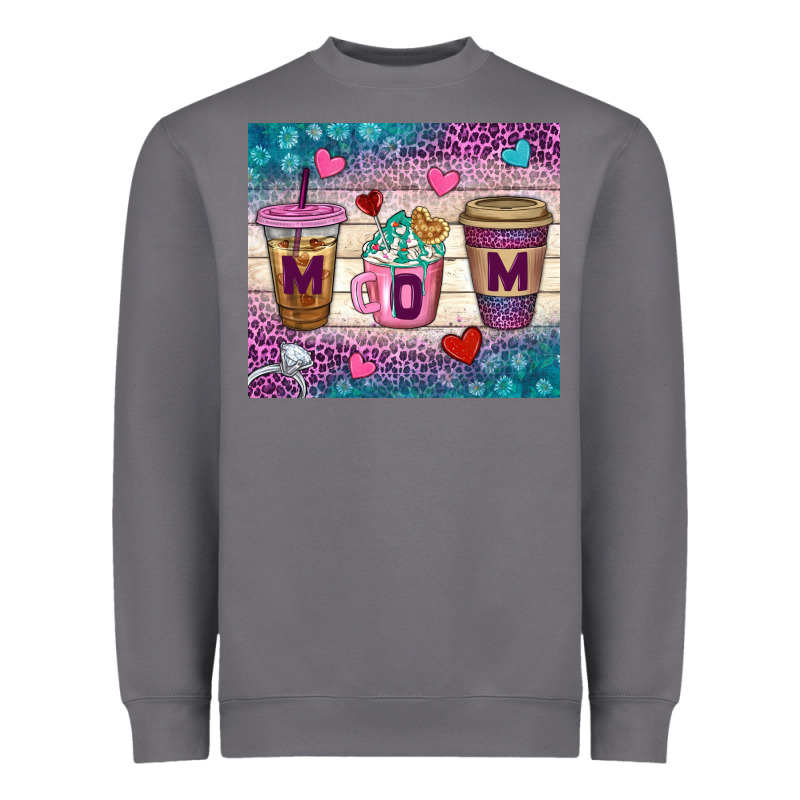 Western Mom Coffee Cups Tumbler Heavyweight Sweatshirt by BundleAndBundleShop | Teevron