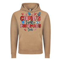 Vintage Coffee cupid's favorite pharmacy tech Vintage Hoodie - MaliasSmallBusiness