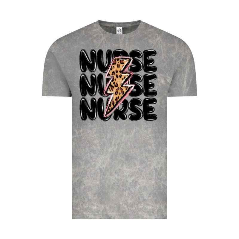 Nurse Lightning Bolt Vintage Tee by MaliasSmallBusiness | Teevron