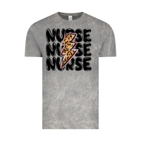 Cloud Rock nurse lightning bolt Vintage Tee - MaliasSmallBusiness