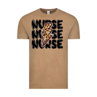 Vintage Coffee nurse lightning bolt Vintage Tee - MaliasSmallBusiness