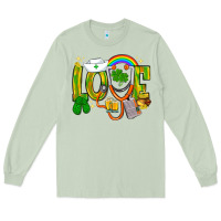 Matcha St. Patrick's Love Nurse Long Sleeve Tee - BundleAndBundleShop