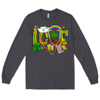 Smoke St. Patrick's Love Nurse Long Sleeve Tee - BundleAndBundleShop