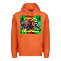 Carrot merry christmas gnomies Premium Hoodie - CowGirlArtShop