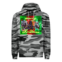 Slate Camo merry christmas gnomies Premium Hoodie - CowGirlArtShop