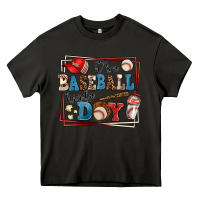 Asphalt its a baseball kinda day Heavy Core Tee - AdoDesignShop