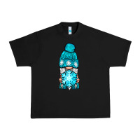 Black winter gnome with snowflake Urban Heavy Tee - NancyCooperArtShop
