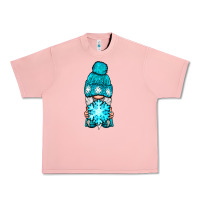 Salmon winter gnome with snowflake Urban Heavy Tee - NancyCooperArtShop