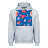 Winter  Snowflakes Hot Cocoa Ice Skating Shoes Urban Hoodie | Teevron