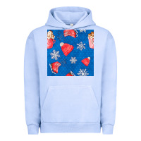 Pigment Grape Ice winter  snowflakes hot cocoa ice skating shoes Urban Hoodie - FaDigitalArtStudio