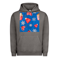 Pigment Tornado winter  snowflakes hot cocoa ice skating shoes Urban Hoodie - FaDigitalArtStudio
