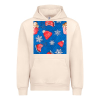 Sandshell winter  snowflakes hot cocoa ice skating shoes Urban Hoodie - FaDigitalArtStudio