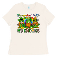 Bone shamrockin with my gnomies Ladies Tee - Artiststas
