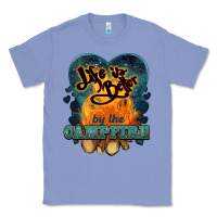 Colony Blue life is better by the campfire Classic Tee - NancyCooperArtShop