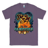 Lavender life is better by the campfire Classic Tee - NancyCooperArtShop