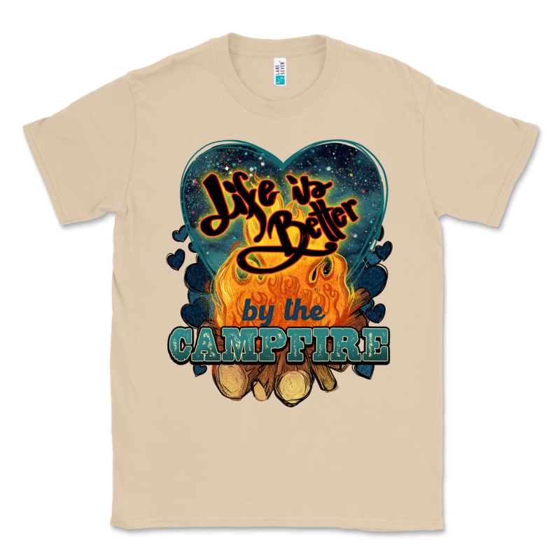 Life Is Better By The Campfire Classic Tee by NancyCooperArtShop | Teevron