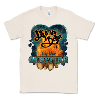 Natural life is better by the campfire Classic Tee - NancyCooperArtShop