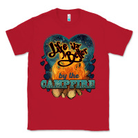 Red life is better by the campfire Classic Tee - NancyCooperArtShop