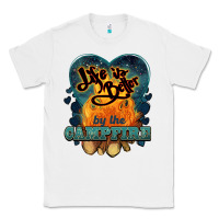 White life is better by the campfire Classic Tee - NancyCooperArtShop