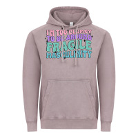 Vintage Zinc i'm too clumsy to be around fragile masculinity Vintage Hoodie - MaliasSmallBusiness