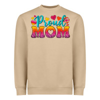 Mushroom Proud Mom Lesbian Heavyweight Sweatshirt - BundleAndBundleShop