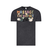 Vintage Black massage therapist life Vintage Tee - MaliasSmallBusiness