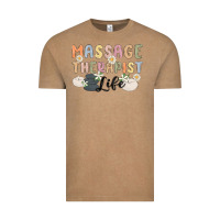 Vintage Coffee massage therapist life Vintage Tee - MaliasSmallBusiness