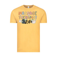 Vintage Mustard massage therapist life Vintage Tee - MaliasSmallBusiness