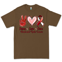 Cacao peace love cure head and neck cancer Premium Tee - Jasminsmagicworld