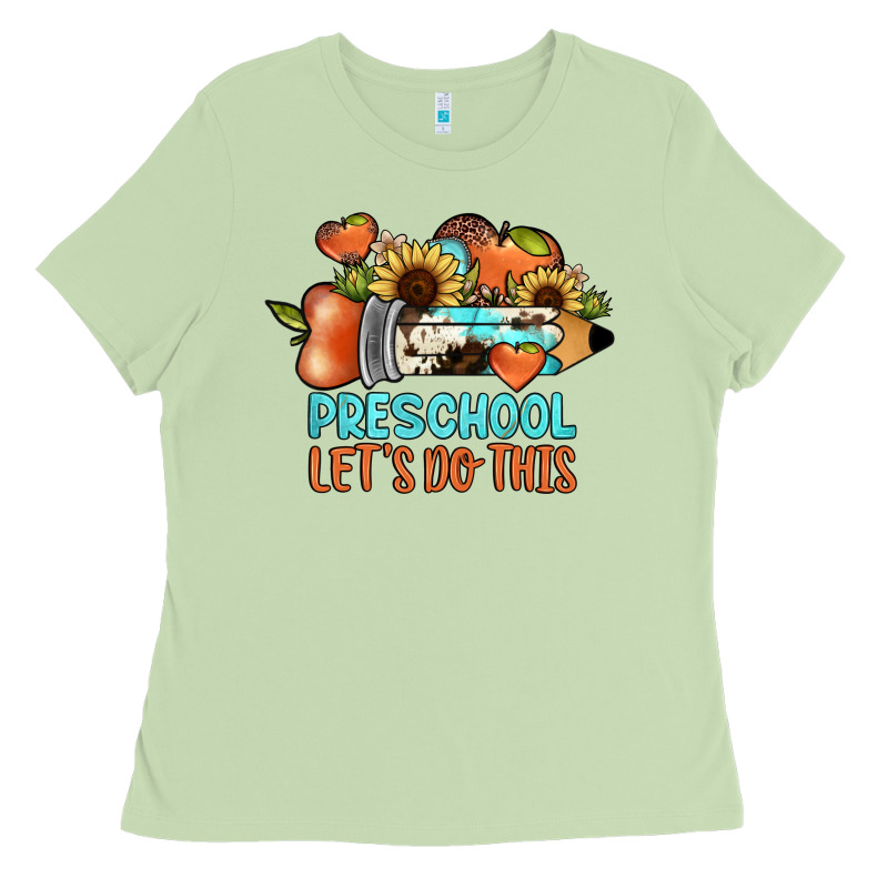 Preschool Let's Do This Ladies Tee by JahusDesignShop | Teevron
