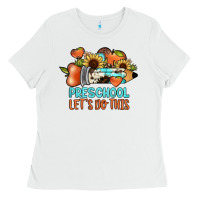 White preschool let's do this Ladies Tee - JahusDesignShop