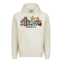 She İs Strong Proverbs 31 25 Premium Hoodie | Teevron