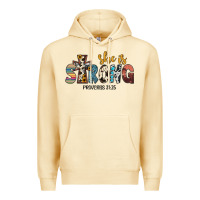 Pina Colada she i̇s strong proverbs 31 25 Premium Hoodie - JahusDesignShop