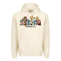 Tofu she i̇s strong proverbs 31 25 Premium Hoodie - JahusDesignShop