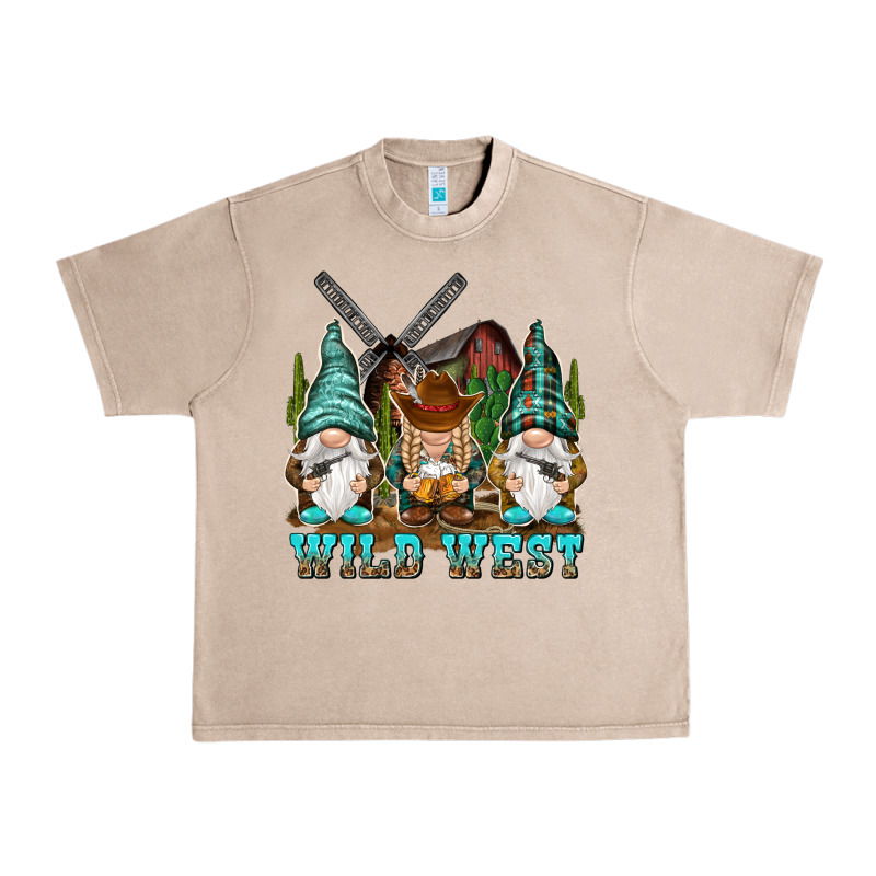 Wild West Gnomies Urban Heavy Tee by NancyCooperArtShop | Teevron