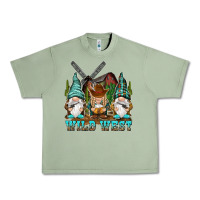 Oil Green wild west gnomies Urban Heavy Tee - NancyCooperArtShop