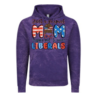 Cloud Purple just a normal mom trying not to raise liberals Vintage Hoodie - MaliasSmallBusiness