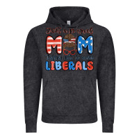 Vintage Black just a normal mom trying not to raise liberals Vintage Hoodie - MaliasSmallBusiness