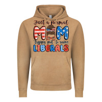 Vintage Camel just a normal mom trying not to raise liberals Vintage Hoodie - MaliasSmallBusiness