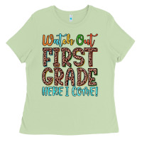 Matcha watch out first grade here i come! Ladies Tee - JahusDesignShop