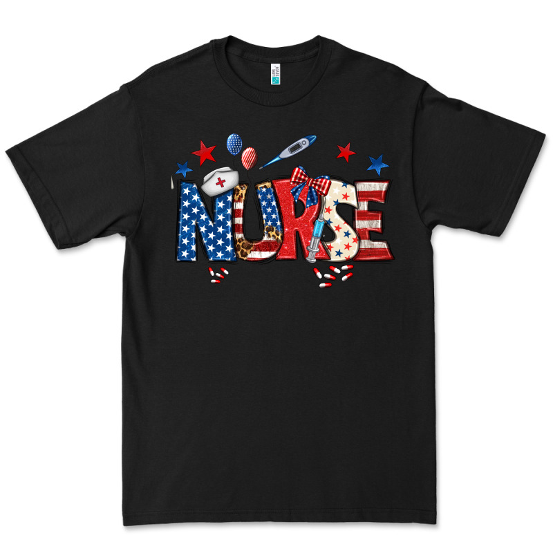 American Nurse Premium Tee by BundleAndBundleShop | Teevron