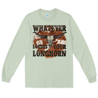 Matcha longhorn bullskull whatever lossos your longhorn Long Sleeve Tee - JahusDesignShop