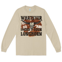 Mushroom longhorn bullskull whatever lossos your longhorn Long Sleeve Tee - JahusDesignShop