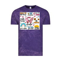 Cloud Purple positive affirmations Vintage Tee - MaliasSmallBusiness