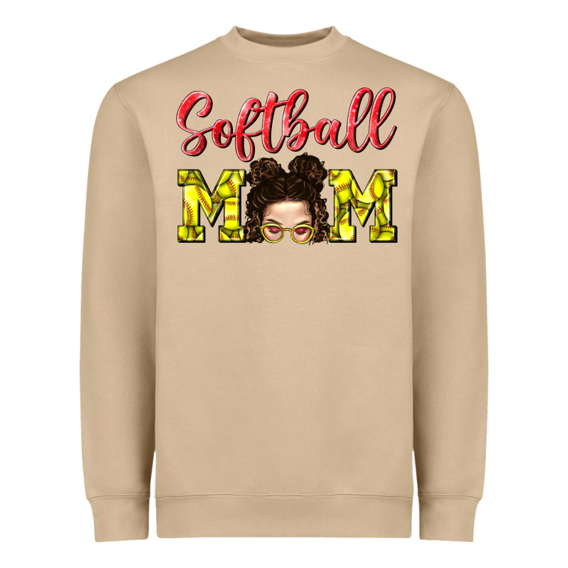 Softball Mom Heavyweight Sweatshirt by BundleAndBundleShop | Teevron