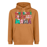 Meerkat somebody jolly ass mama pink christmas Heavyweight Hoodie - CowGirlArtShop
