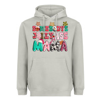 Moon Dust somebody jolly ass mama pink christmas Heavyweight Hoodie - CowGirlArtShop