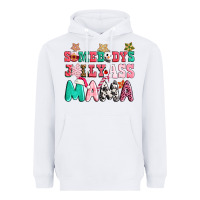 White somebody jolly ass mama pink christmas Heavyweight Hoodie - CowGirlArtShop